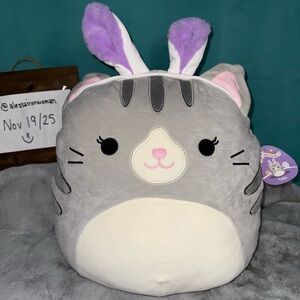 BNWT: 16” Tally (Bunny Ears) Squishmallow